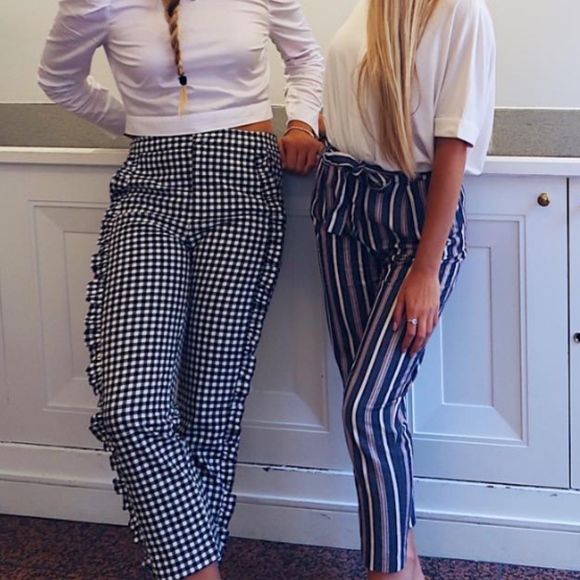 Zara Pants - Zara gingham pants small